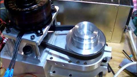 Big Brushless Motor/ Spindle Testing