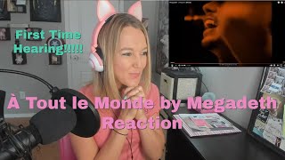 First Time Hearing À Tout le Monde by Megadeth | Suicide Survivor Reacts