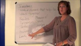 Using Transitional Words and Phrases