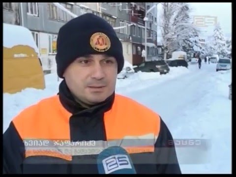 დიდთოვლობის გამო შეფერხებებია სასწრაფო-სამედიცინო დახმარების  მუშაობის კუთხითაც