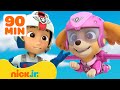 Paw patrol skye is ready to fly 2 w ryder  90 minute compilation  nick jr