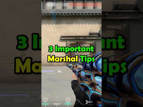 3 Important Marshal Tips!