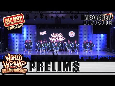 Saintz Dance Academy - New Zealand (MegaCrew) | HHI 2019 World Hip Hop Dance Championship Prelims