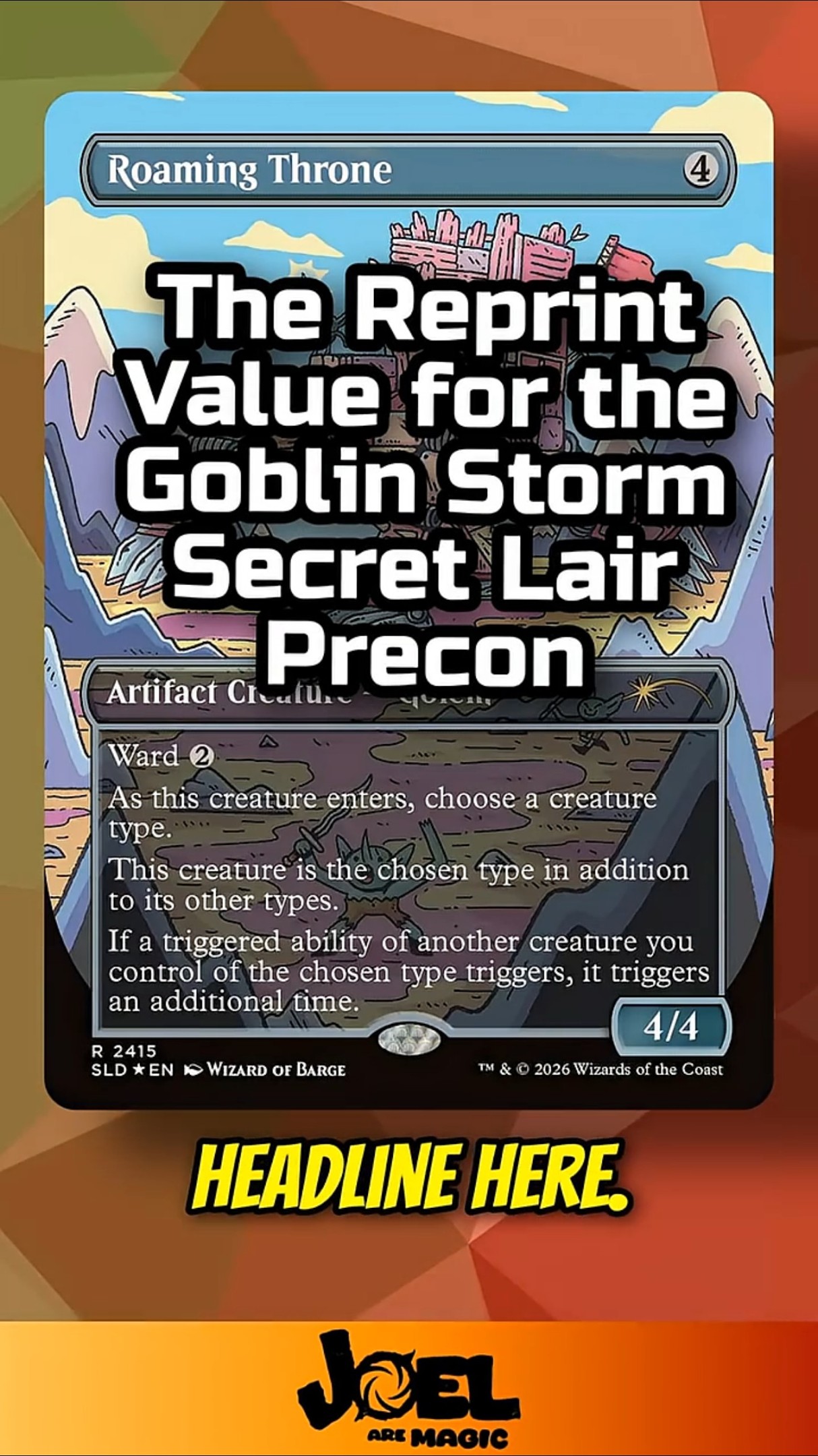 The Goblin Secret Lair Deck is STACKED #shorts - YouTube