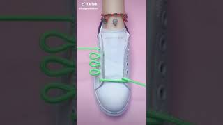یک روش جالب برای بند کفش
