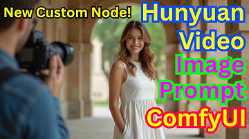 Hunyuan Video Image Prompt ComfyUI Custom Node - Like IPAdapter For AI Video!