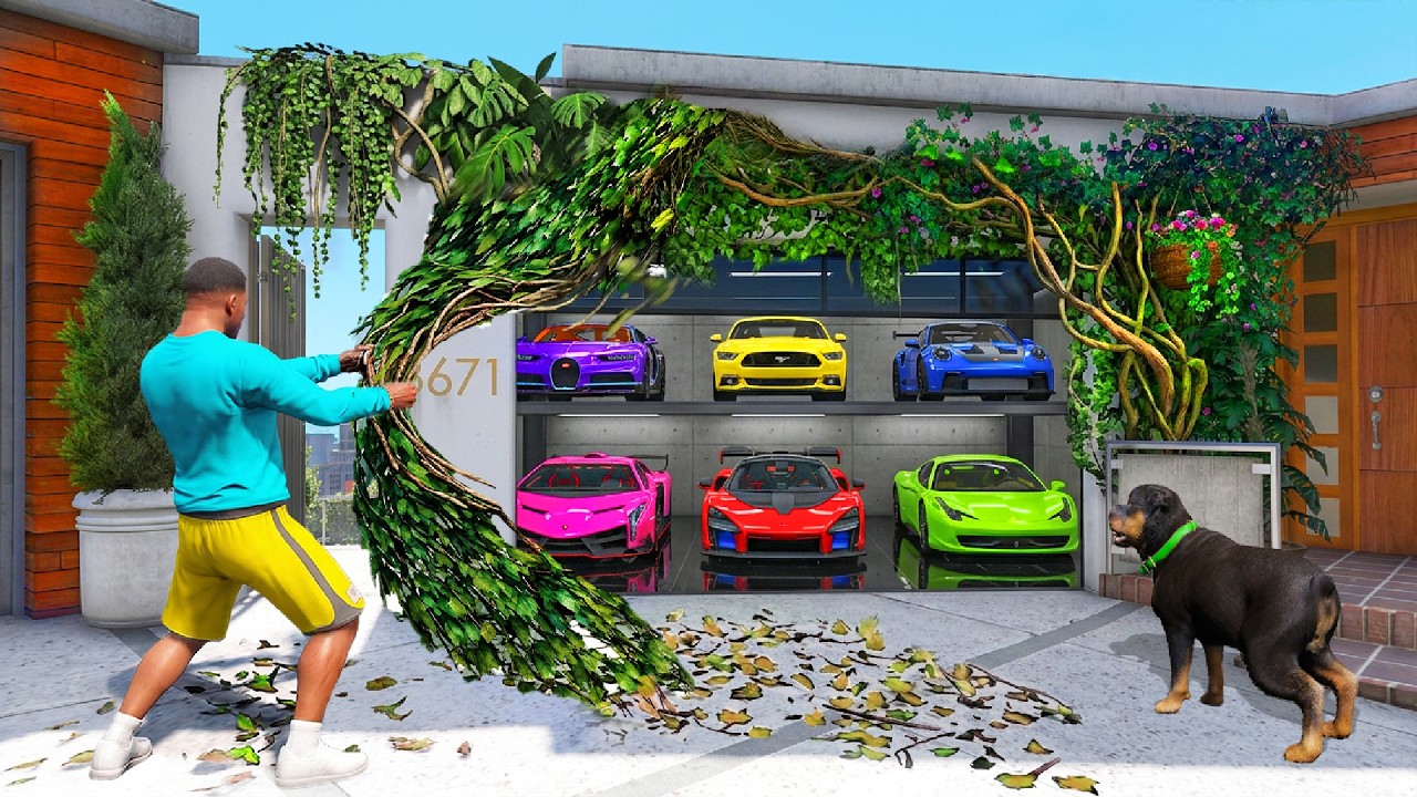 A GARAGEM ESCONDIDA DO FRANKLIN NO GTA 5
