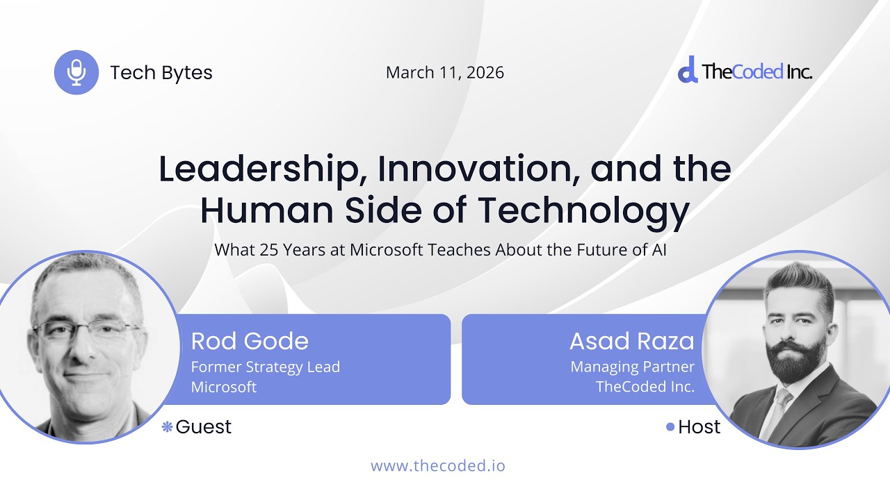 Leadership, Innovation, and the Human Side of Technology I Tech Bytes ...