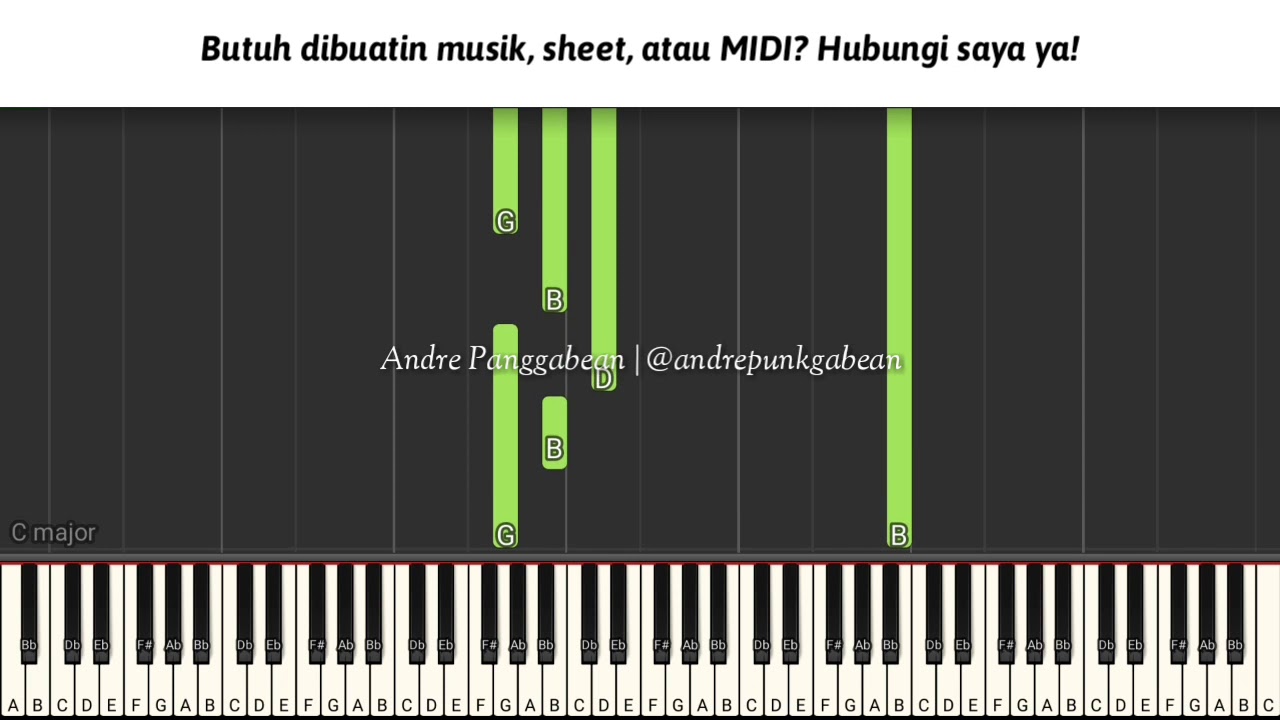 [EASY TUTORIAL] Ku Bersyukur Bapa - Symphony Worship | @andrepunkgabean