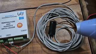 ​GSM Temperature & Humidity Data Logger with Cloud Dashboard & Auto PDF Report, Call & SMS Alerts 