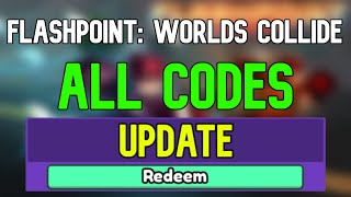 New FLASHPOINT: Worlds Collide Codes | Roblox FLASHPOINT: Worlds Collide Codes (April 2024)