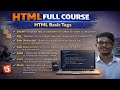 HTML Formatting Tags Tutorial for Beginners in Telugu | Complete Guide