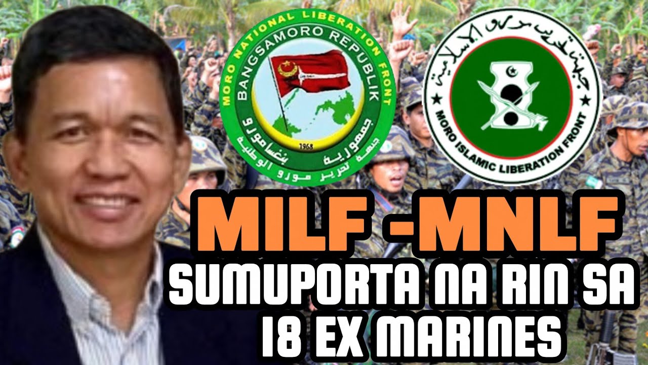 DUMARAMI NA | MILF AT MNLF OFFICERS SUMUPORTA NA RIN SA 18 EX MARINES