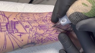 Speed Up with Real sound | Lighthouse Tattoo