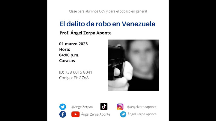Ángel Zerpa A. El robo impropio, el robo de documento y el robo agravado en el Código Penal vzlano.