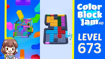 Color Block Jam Level 673 Solution Walkthrough