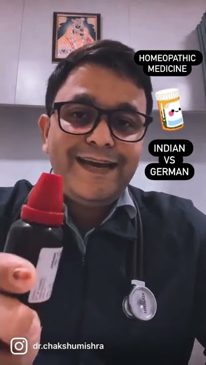 Homeopathic medicine Indian vs German. #homeopathicmedicine #RxHpathy