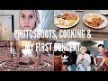 PHOTOSHOOTS, COOKING & MY FIRST TIME!