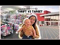 Baby clothes thrift vs target haul thrift summer baby clothes with megender neutral