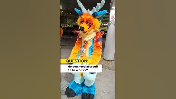 do you need a fursuit to be a furry? #furryfandom #fursuiter #vancoufur #conventions #costumes