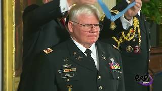 Retired Capt. Rose Inducted into Hall of Heroes, Receives Medal of Honor