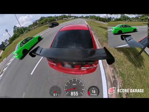 Honda Civic EK4D vs FD2 | Kseries Battle @syahrulsrar