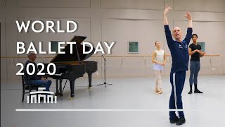 Ballet Class / Barre special with dancers and Ernst Meisner  Dutch National Ballet  WBD 2020