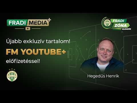 ITT AZ ÚJ FRADI ZÓNA ELEMZÉS! | Puskás Akadémia-FTC Hegedűs Henrik elemzésében | Fradi Média