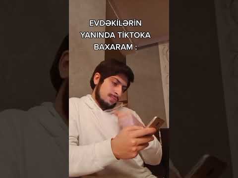 Evdəkilərin yanında telefonda qabağıma reski söyüşlü video çıxar 😂 #shorts #tiktok #status #trend