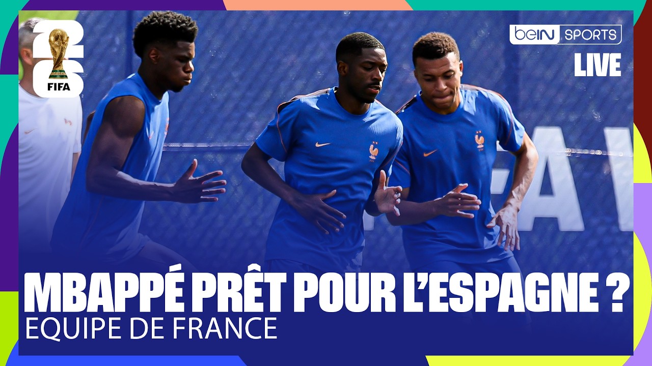 MBAPPÉ et TCHOUAMÉNI aptes pour la DEMI-FINALE ?