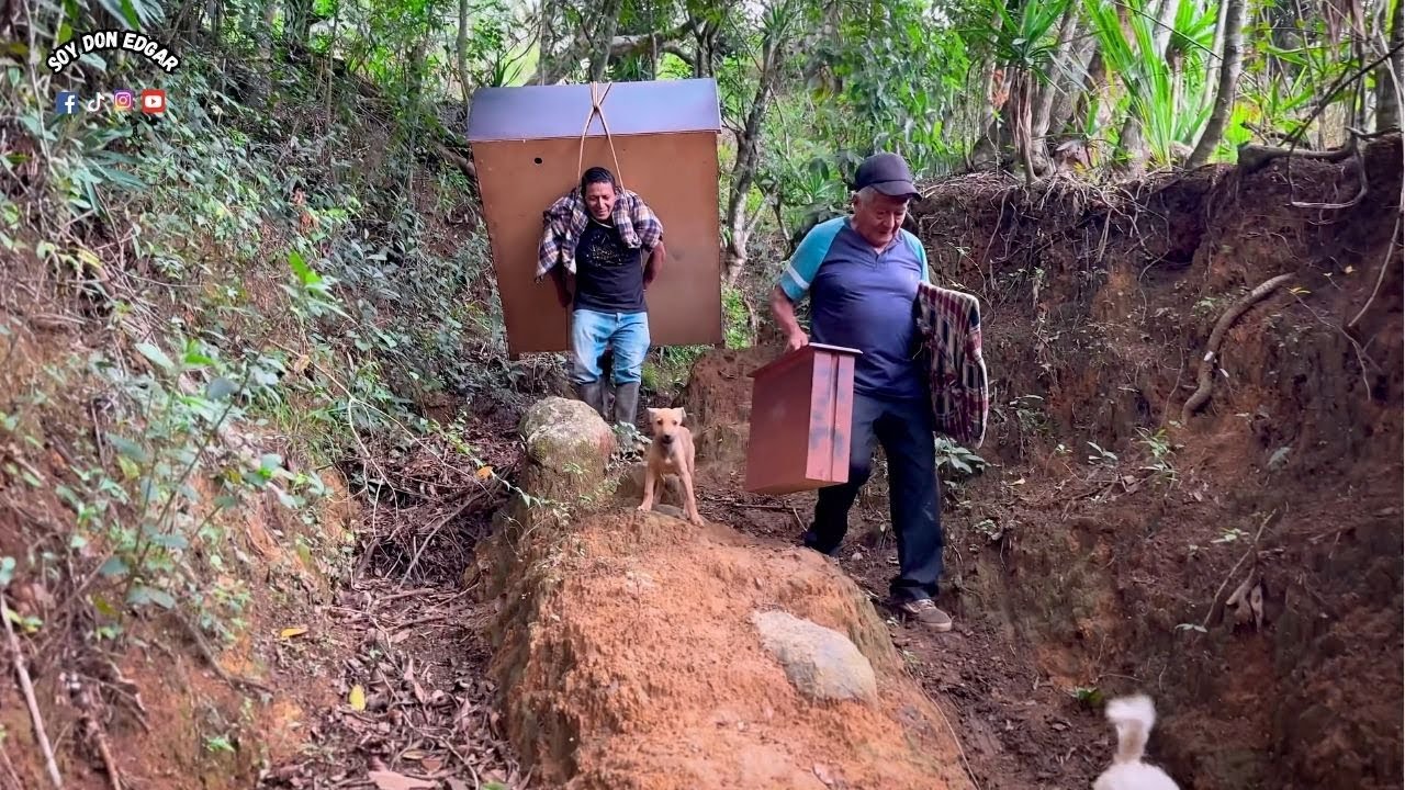 LLevando el ropero de mi papá a la finca