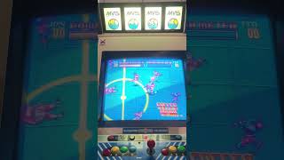 Soccer Brawl into for the Neo-Geo MVS. #arcade #neogeo #mvs #soccerbrawl #retrogaming