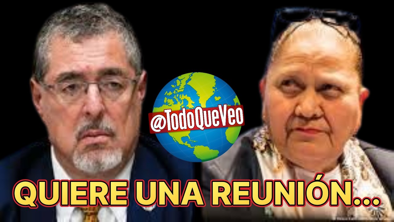 CONSUELO PORRAS QUIERE UNA REUNIÓN...