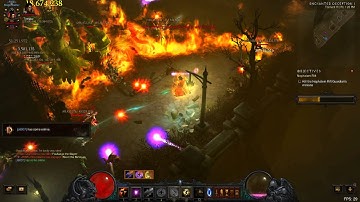 Chamelenia_Wizard Hydra-Meteor T6-Speed Rift [Solo_4mins] 2Feb14 Diablo 3 ROS 2.12