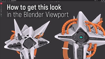 How to get the Curve Basher Drone look in Blender!