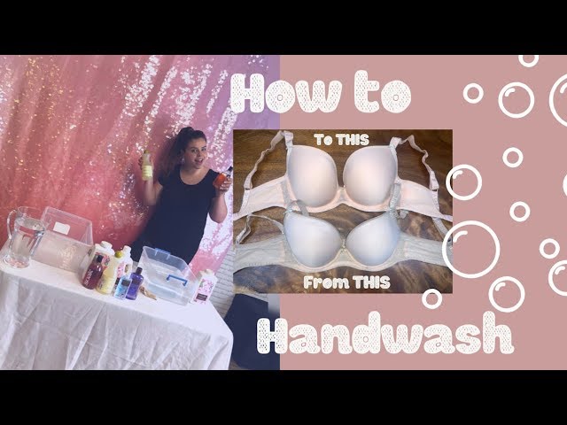 How do you wash your molded cup bras? Jacqueline takes us through the  process. #soakwash #washyourbras #bustedbrashop #brasinchicago…