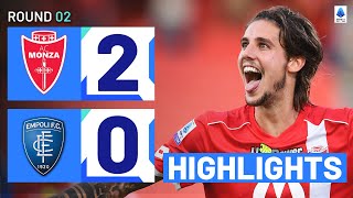 Monza-Empoli 2-0 | Colpani stars in home win for Monza: Goals & Highlights | Serie A 2023/24