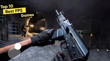 Top 10 Best FPS Games Like Warzone for Android & iOS 2023 | High Graphics
