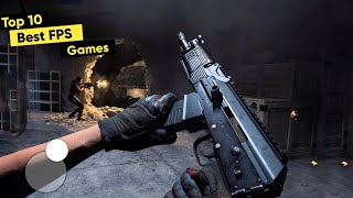 Top 10 Best FPS Games Like Warzone for Android & iOS 2023 | High Graphics screenshot 5