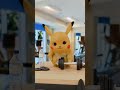 Pikachu from Pokemon is lifting weights at the gym #short