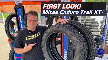 First Look! Mitas Enduro Trail XT+ Tires | Motoz Tractionator RallZ Killer? @manybikes