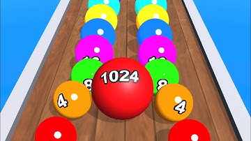 2048 Colors Ball Run 💸🎱❤️MAX LEVELS!! All Levels Gameplay Walkthrough Android, iOS NEW UPDATE