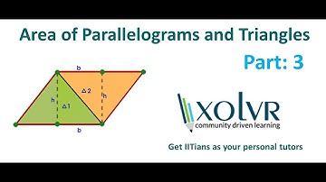 Area of Parallelograms and Triangles Part-3, Class 9 Maths
