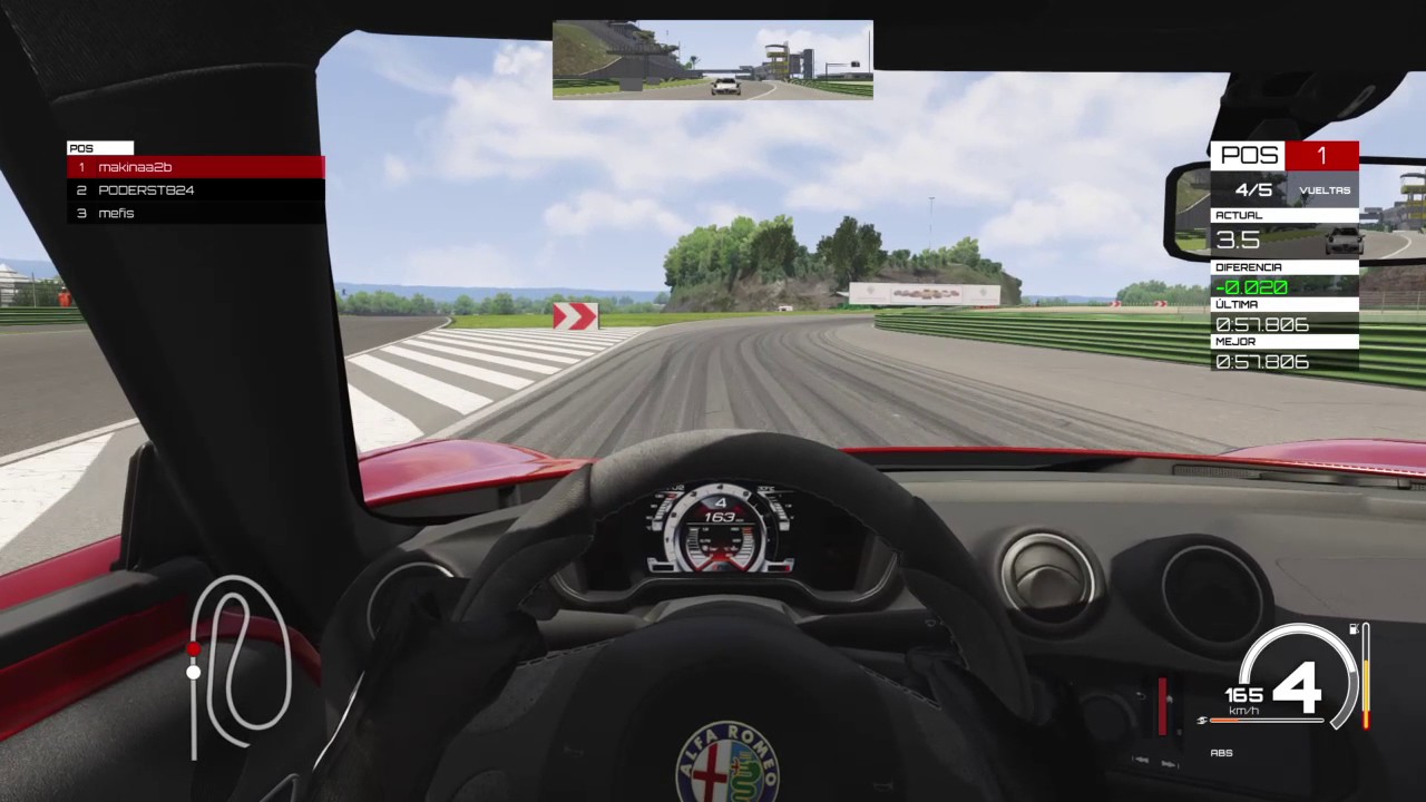 Assetto Corsa_ALFA ROMEO 4C VALLELUNGA -CLUB - YouTube