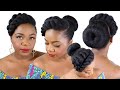 Simple and Easy Natural Hairstyle for Natural Hair | Yasser K