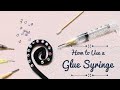 How to Use a Glue Syringe - glue applicator syringe for rhinestones