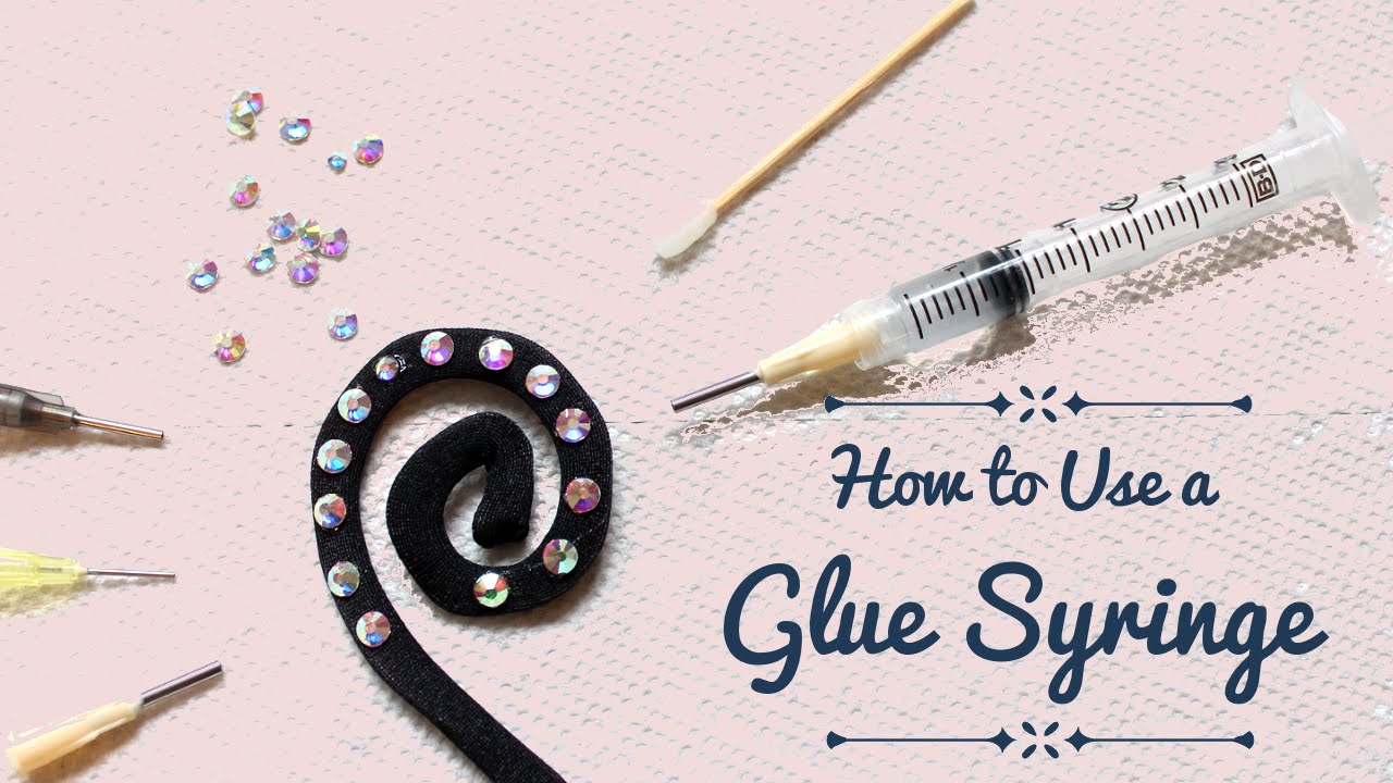 How to Use a Glue Syringe - glue applicator syringe for