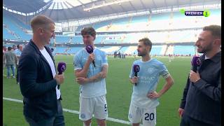 John Stones & Bernardo Silva Post Match Interview 🔥| Man City vs Aston Villa 1-2