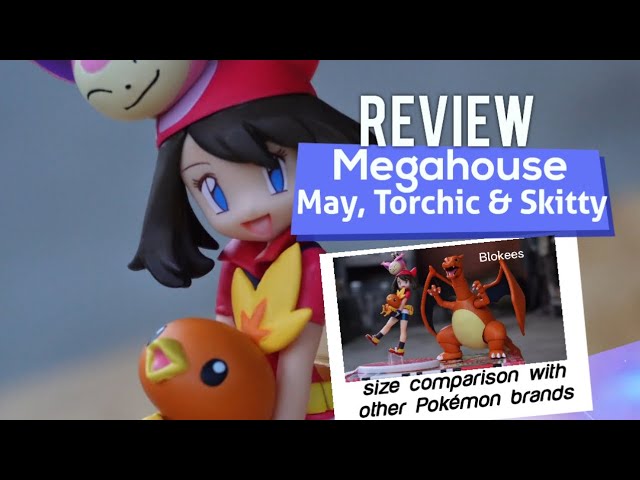 【未開封】【海外製】 Poké Doll Mythical mania Review: Megahouse May, Torchic & Skitty / Size Comparison Pokemon