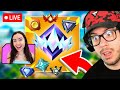 FORTNITE *RANKED* with MY GIRLFRIEND!